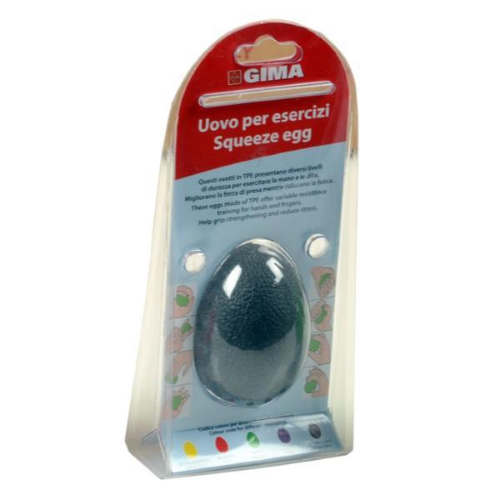 GIMA UOVA SILICONE - X-RESISTENTE - NERO